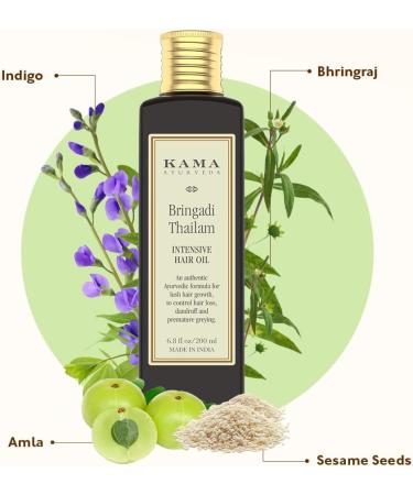 Kama Ayurveda Bringadi Intensive Hair Treatment 250ml - Pack of 1 - Buy Online on GoSupps.com