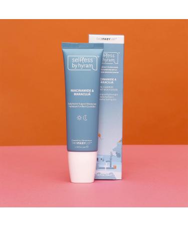 Selfless by Hyram Niacinamide & Maracuj Daily Gel Cream for Oily Acne-Prone Skin 1.7oz - Buy Online on GoSupps.com