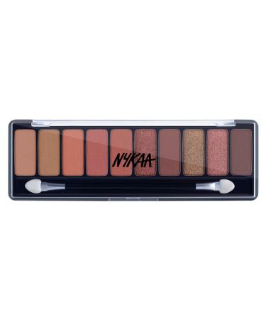 Cosmetics Eyes On Me 10-in-1 Eyeshadow Palette Beachside Peach 1 pc - Intense Pigment Eye Makeup - Long-Wearing Eye Shadow Easy to Blend