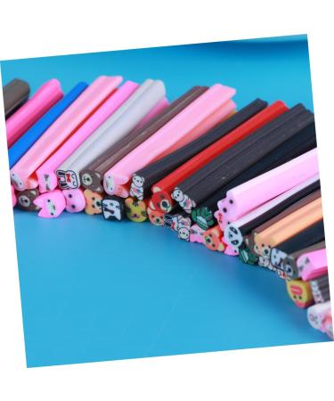 Housoutil 150 Pcs Scrapbooks Nail Art Tips Decoration Scrapbooking Self Made Claycanes Spray Talcum Customizable Diy Nail Art Supplies Scrapbook Book Scatchbook Polymer 3d Manicure - Buy Online on GoSupps.com