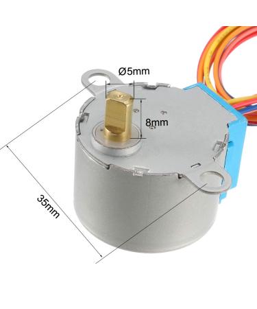 uxcell 2PCS DC 5V Micro Stepper Motor 28BYJ-48 with ULN2003 Drive Module - 5 Line 4 Phase - Buy Online on GoSupps.com