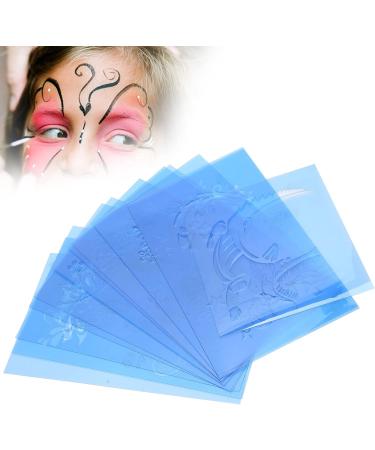 Makeup Stencil for Halloween & Parties | Easy to Clean Face Makeup Stencils - Shop Internationally! - Buy Online on GoSupps.com