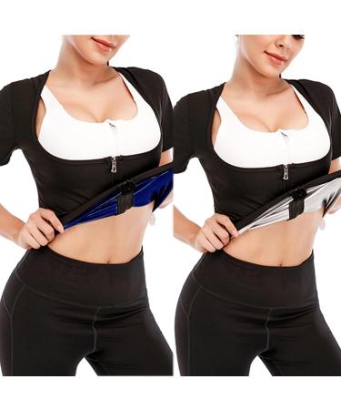 Women's Sauna Vest & Compression Shirts | Heat-Insulating Waist Trainer & Body Shaper Top | Size L/XL | Enhance Your Workout with Stylish Corsets - Buy Online on GoSupps.com