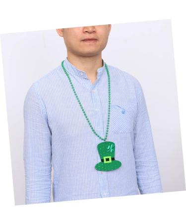 ABOOFAN Necklace Bead Pendant Shamrock Jewelry Green Beads Jewlery Beads Bead Chain - Buy Online on GoSupps.com