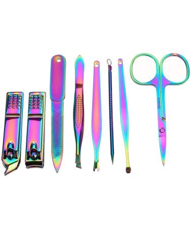 Nail Clippers Set 8/18 pcs Multifunction Stainless Steel Nail Trimming Tool Nail Clippers Set Beauty Scissors Manicure Pedicure Nail Clippers Kit (Color : 8 Pcs) - Buy Online on GoSupps.com