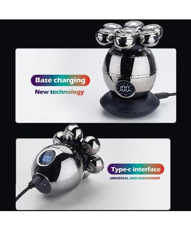 5-in-1 7D Electric Shaver - Rechargeable Waterproof Rotary Razor & Beard Trimmer Set for Men | International Shipping Available - Buy Online on GoSupps.com