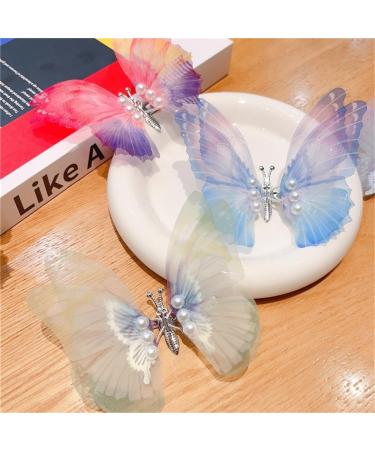 hgnxa Shaking Butterfly-Nymph Headwear with Pearls Adorns Hair Clip Photo Props Women Hair Ornaments y Pearls Green - Buy Online on GoSupps.com