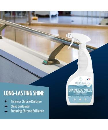 Buy Biodegradable Stainless Steel Cleaner & Degreaser - 100% Natural Multipurpose Spray for Kitchen | International Shipping Available - Buy Online on GoSupps.com