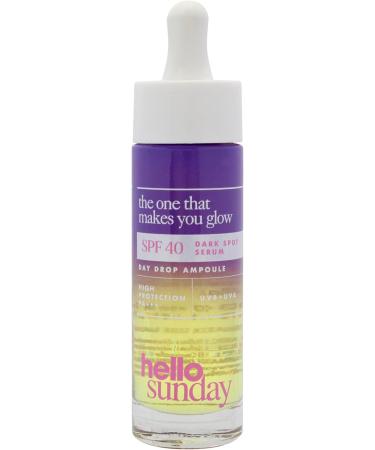 The One That Makes You Glow Dark Spot Serum SPF 40 by Hello Sunday for Unisex - 1.1 oz Serum - Buy Online on GoSupps.com