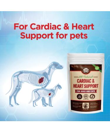 Hawthorn Heart Murmur Supplement for Dogs | Pet Cardio Strength Vitamins for Heart Health | Made in USA 4oz - Buy Online on GoSupps.com