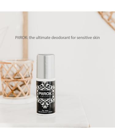 Pitrok Crystal Deodorant Spray 100ml - Natural Long-lasting Odor Protection | International Shipping - Buy Online on GoSupps.com