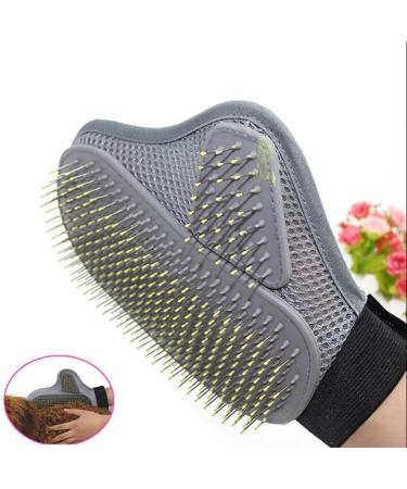Pet Grooming Glove Dog Grooming Brush Glove Bathing Washing Hair Remover Brush Deshedding Brush Glove Pet Hair Remover Mitt Five Finger Gloves Perfect for Pet Dog & Cat - Buy Online on GoSupps.com