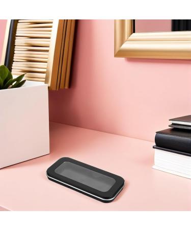 Ipetboom tui Maquillage Portable M Taille Couvercle Transparent Palette de Maquillage Vide Rechargeable en Plastique Bo te Fards Paupi res DIY pour Voyage Bureau et Rangement - Buy Online on GoSupps.com
