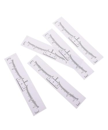 Angoily 100pcs Eyebrow Position Tattooing Three-point Positioning Measuring Make Creative