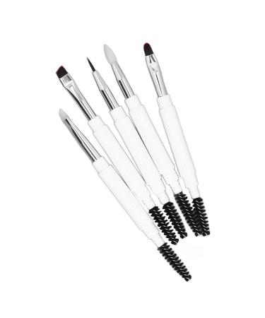 5 Piece Multifunctional Silicone Makeup Brush Set | Eyebrow Eyelash Lip Cosmetic Tools for Flawless Application - Buy Online on GoSupps.com