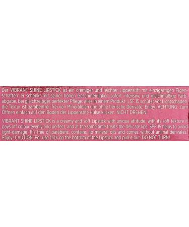  HORST KIRCHBERGER Horst Kirchberger Vibrant Shine Lipstick 09 Crimson Red 1 Unit - Buy Online on GoSupps.com