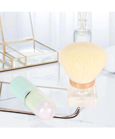 Thickened Casting Blue Capsule Brush for Blush and Powder Application Soft Synthetic Fiber Brushes with Elegant Design - Buy Online on GoSupps.com