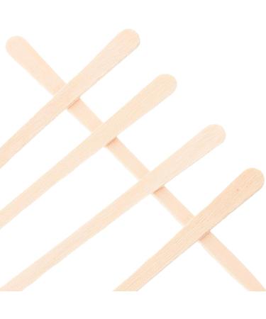Nolitoy 100 Wood-Wax Applicator Sticks - Hair Removal & Smooth Skin | Eyebrow Lip & Nose Waxing Supplies - International Shipping Available - Buy Online on GoSupps.com
