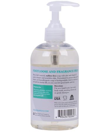 Better Life Unscented Natural Hand & Body Soap â€“ 12 oz | Eco-Friendly & Gentle Clean - Buy Online on GoSupps.com