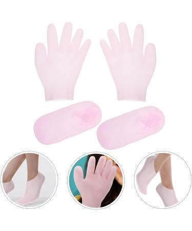 Baluue 1 Set Moisturizing Gloves and Socks Comfortable Moisturizing Socks Dry Hand Moisturizing Gloves for Women - Buy Online on GoSupps.com