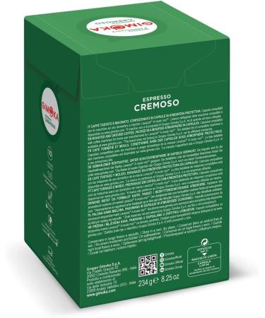  Gimoka Gimoka - Compatible with Lavazza - A Modo Mio - 144 capsules - Creamy taste - Intensity 10 - Made in Italy - Buy Online on GoSupps.com