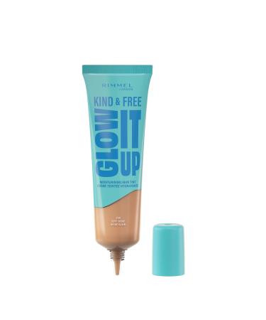 Rimmel Rimmel London Kind & Free GLOW IT UP Moisturizing Foundation 200 Soft Beige Soothes sensitive skin Healthy and luminous color All-day hydration 30 ml