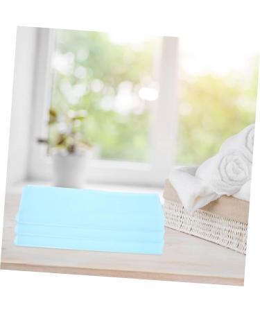 FOMIYES 3pcs Back Scrub Bath Towel Set - Exfoliating Body Scrubbers & Brush for Shower - Soft Nylon Loofahs Towel in Blue - Buy Online on GoSupps.com