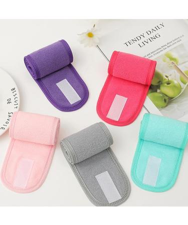 EIOLWJIEO Color Available Premium Cotton Women Adjustable SPA Facial Headband Adjustable And Flexible Headbands For Face Washing Black - Buy Online on GoSupps.com