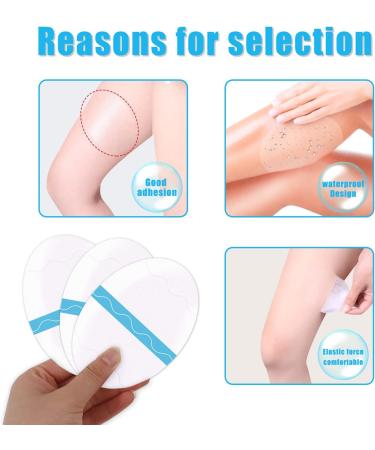 Chafe Protection Skin Tape 10PCS - Thigh Anti Chafing Pads for Inner Thighs - Invisible Body Friction Tape Patches - Buy Online on GoSupps.com