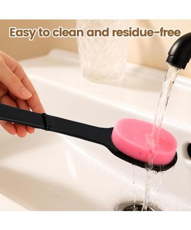 KELAV 2 Pieces Sun Cream Applicator for Back Reusable Sunscreen Lotion Applicator Blue Pink - Buy Online on GoSupps.com