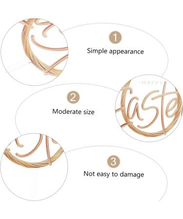 Abaodam 2 Pcs Cake Decoration Appetizer Pick Spring Decor Egg Cupcake Toppers Easter Cake Topper Spring Fling Decorations Cupcake Toothpick Cake Picks Acrylic Ornaments Rabbit - Buy Online on GoSupps.com