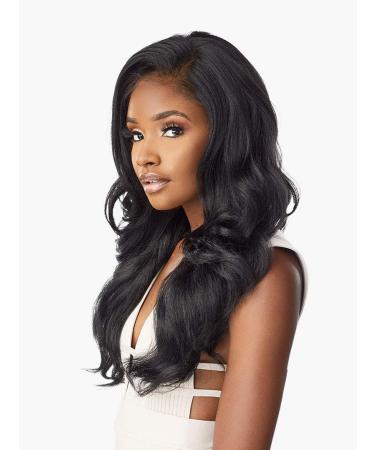 Sensationnel WHAT LACE 13x6 Wig - Cloud 9 Synthetic Hair Hand Tied Natural Preplucked Hairline Illusion Lace Frontal Lacewig | What Lace ADANNA (1B) - Buy Online on GoSupps.com