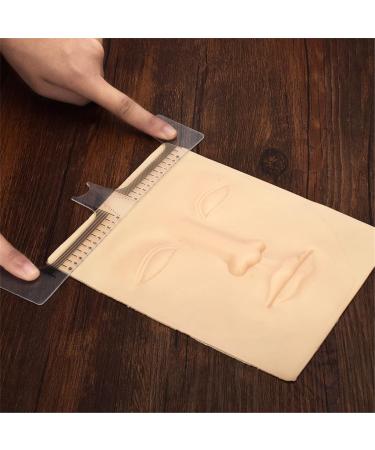  siduytin Eyebrow ruler set eyebrow stamping rulers precise scale stencils for professionals and beginners - Buy Online on GoSupps.com