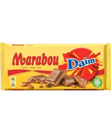 Marabou Marabou Suede Milk Chocolate Original Swedish Milk Chocolate Chocolate Bar 200 g