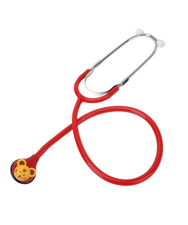 Pediatric Stethoscope Cartoon Animals Ultra Thin Fiber Diaphragm 5 Heads Pediatric Medical Stethoscope