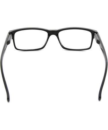 CessBlu Multipack Reading Glasses for Men & Women - 5 Black Eyeglasses 2.5x Magnification - Buy Online on GoSupps.com