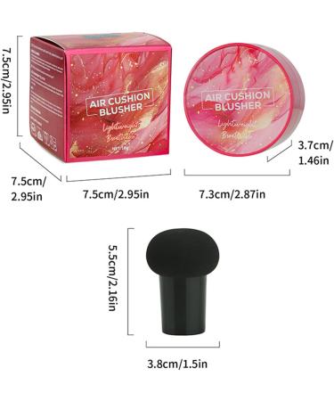 Blush Makeup Makeup Blush Long Lasting Contour Beauty Cosmetics Highlighter for Night Festive Party Wedding Daily Holiday 02 - Buy Online on GoSupps.com