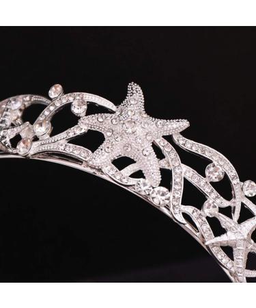 Beaupretty Wedding Starfish Headpiece | Durable Rhinestone Tiara & Bridal Hair Accessories for Fashionable Brides - Buy Online on GoSupps.com