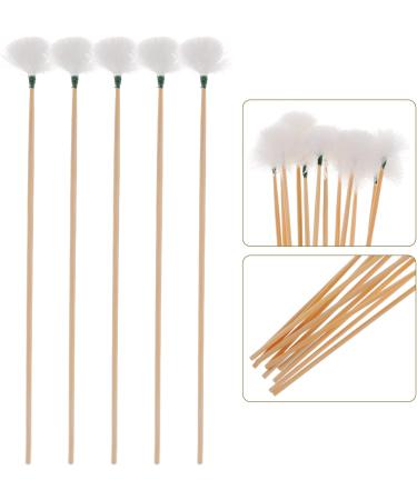24 Pcs Bamboo Ear Cleaner Sticks | Ear Wax Removal Spoon Set for Fluffy Earwax | Wood Ear Pick & Cleaning Tool - Buy Online on GoSupps.com