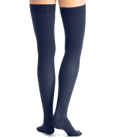 BSN Medical JOBST Compression Hose Thigh High 15-20 mmHg Closed Toe Small Midnight Navy - International Shipping Available - Buy Online on GoSupps.com