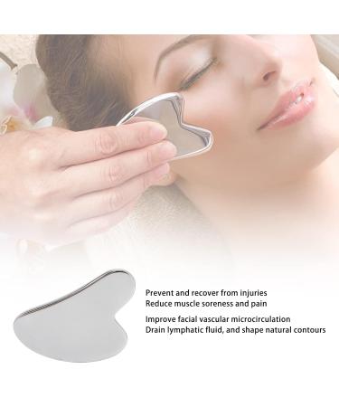 Stainless Steel Gua Sha Facial Tool - Lift Tighten and Massage for Radiant Skin | Buy Internationally - Buy Online on GoSupps.com