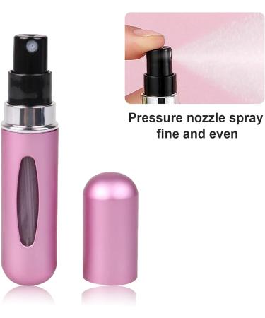 4PCS Perfume Atomizer Bottle 5ML Travel Perfume Atomiser Refillable Mini Spray Bottles Portable Atomiser Perfume Spray Bottle Empty Cologne Dispenser for Travel Holiday and Outdoor Activities - Buy Online on GoSupps.com