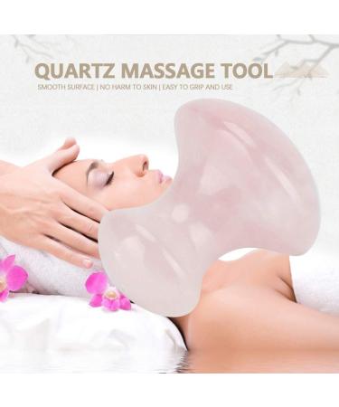 Buy Natural Rose Quartz Gua Sha Massage Tool | Facial & Body Scraping for Acupressure | International Shipping - Buy Online on GoSupps.com