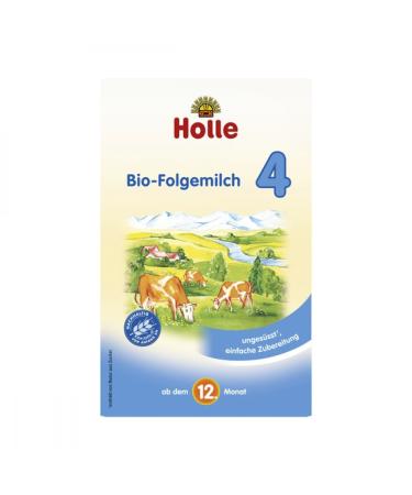 Holle Organic Follow-on Milk 4 | 12+ Months | Pack of 4 (4 x 600g) | International Shipping Available - Buy Online on GoSupps.com