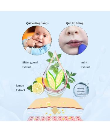 Nail Biting Treatment Kids Thumb Sucking Stop Nails Polish Bitter Prevent Nail Biting bite nail stoper - Buy Online on GoSupps.com