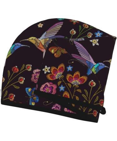 Quick Dry Hair Towel Wrap - Humming Bird Buttoned Turban for Fast Hair Drying | Ideal Hair Drying Solution - Buy Online on GoSupps.com