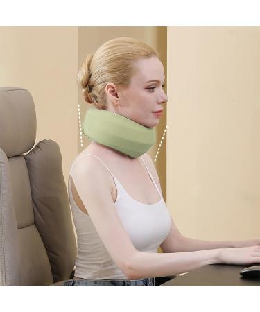 Aisyrain Breaker Crane Neck Support - Soft Foam Ruff Neckwear for Cervical Spine Relief - Ideal for Sleeping - Green - Buy Online on GoSupps.com