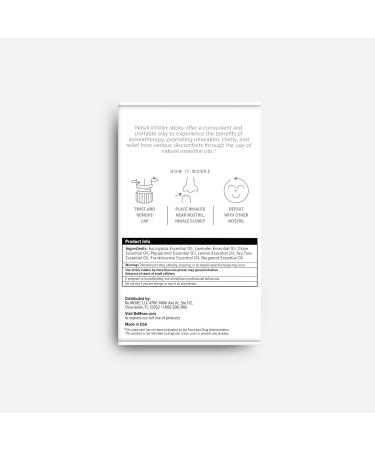 MOX Nasal Inhalers Bundle, 8 Essential Oils, 100% Pure and Undiluted, Therapeutic Grade, No-Mess Portable Aromatherapy, Includes Eucalyptus, Peppermint, Lavender, Wintergreen, Made in USA - Pack of 8 Variety Pack Variety P  - Buy Online on GoSupps.com