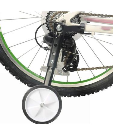 NINEFOX Bicycle Training Wheels - Heavy Duty Stabilizers for 16-24 inch Kids Bikes - Black - Buy Online on GoSupps.com