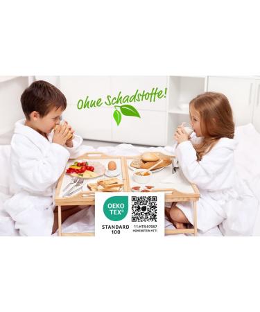 Arus Kids Hooded Bathrobe - 100% Cotton Terry Eco-Tex Certified Long Style Available in Various Colors - Buy Online on GoSupps.com